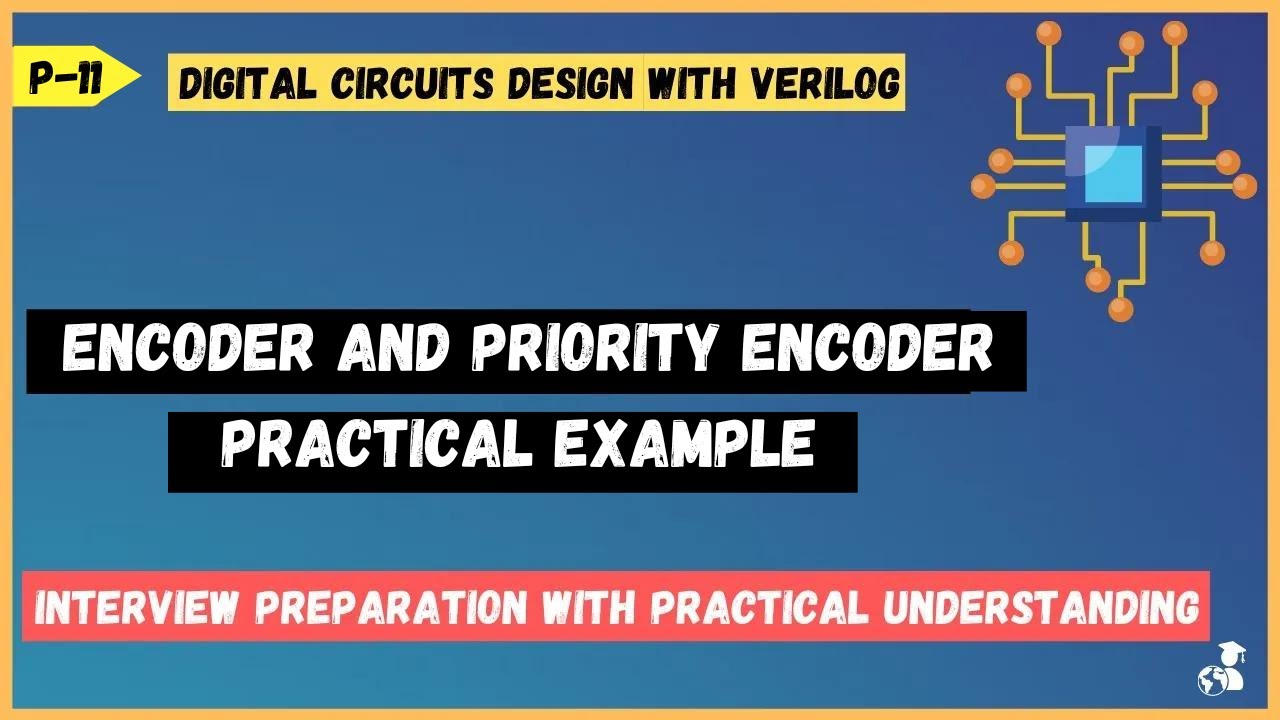 Encoder and Priority encoder | Practical Example