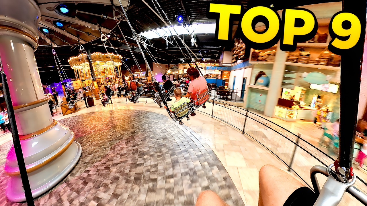 TOP 9 BEST ATTRACTIONS IN MANDORIA | 2025 EPIC SMOOTH POV RIDES