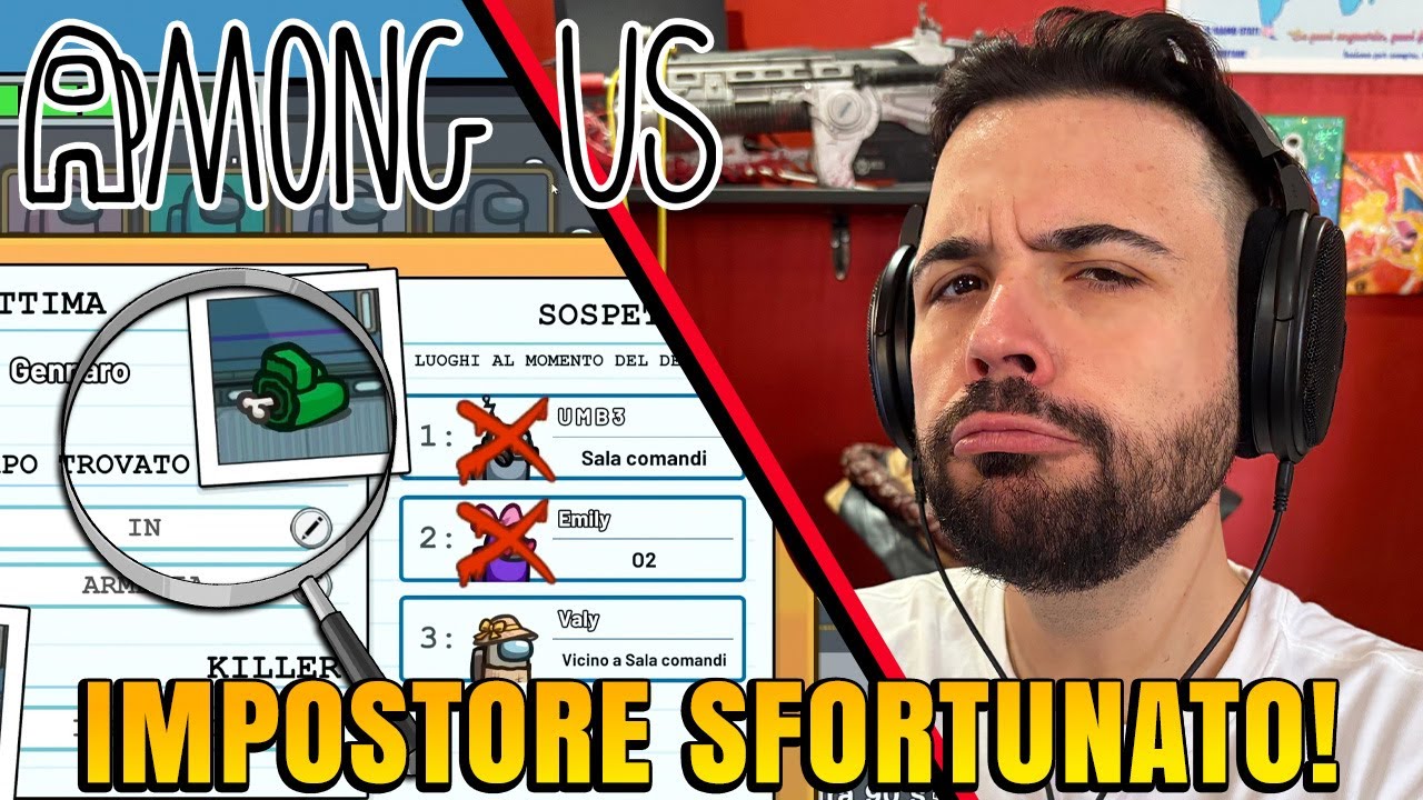 Ruolo da IMPOSTORE davvero sfortunato - AMONG US