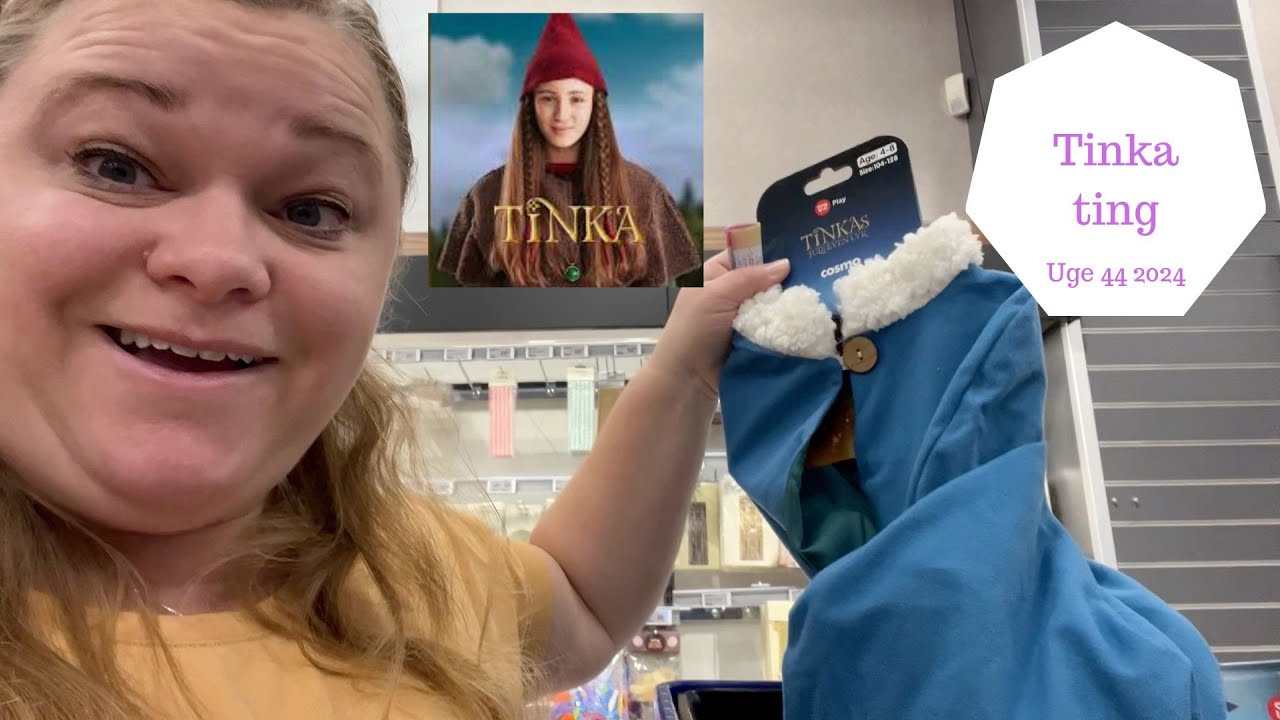 Vi køber ting med TINKA - Så skal der åbnes Tinka kort