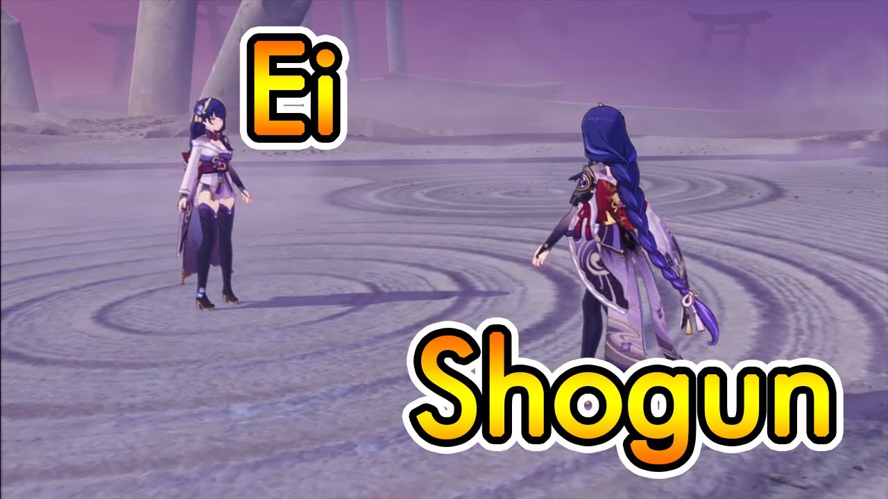 Ei VS RAIDEN SHOGUN A PUPPET