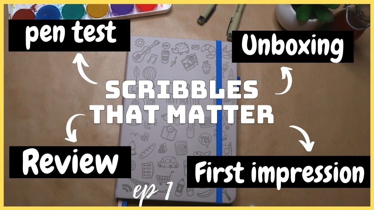 Scribbles That Matter In Depth Review + Unboxing | A5 Dotted Bullet Journal