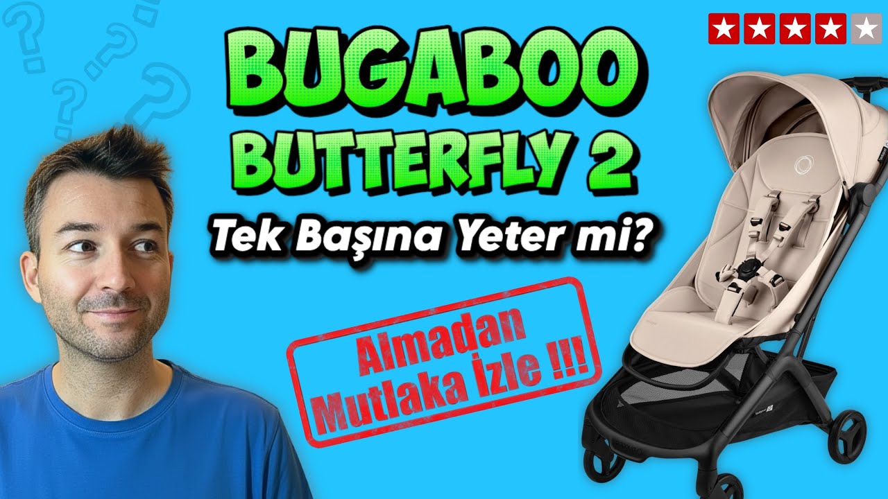 6 Ay Sonrası İ&ccedil;in En İyi Bebek Arabası mı? Bugaboo Butterfly 2 Bebek Arabası  Detaylı Test! B&ouml;l&uuml;m 4