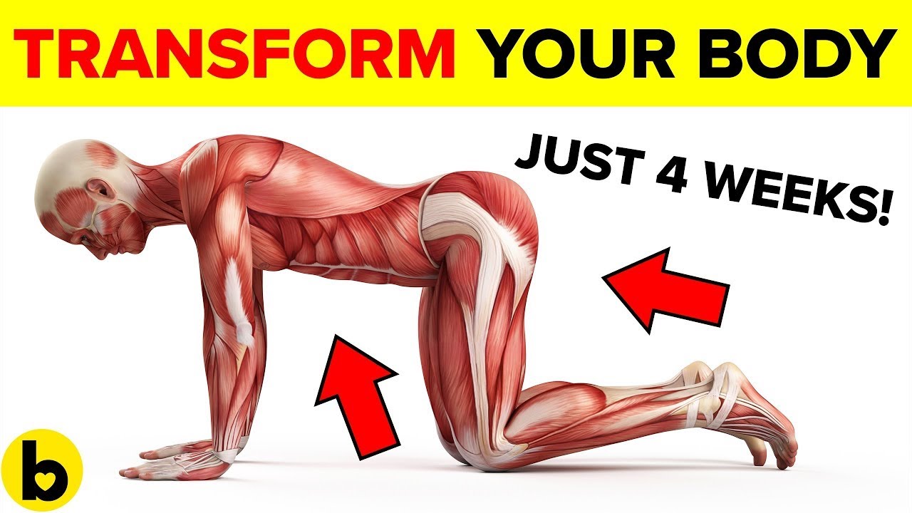 8 Exercises For Men That Will Transform Your Body In Just 4 Weeks