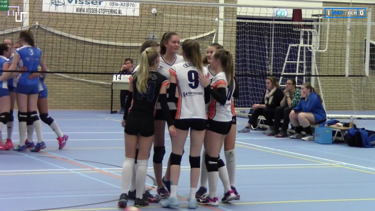 Volleybal Dames 3e kl. H: Haulerwijk D1 - Betech Olhaco D4 [29-03-2019]
