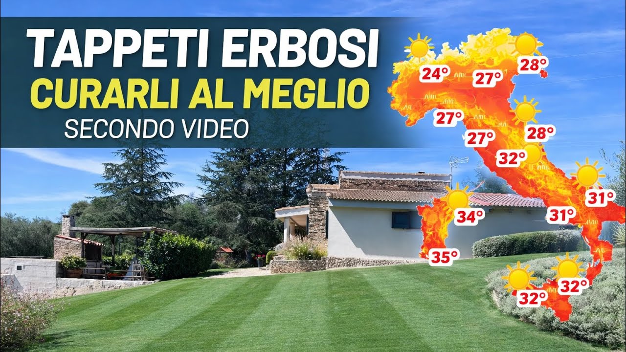 Tappeto erboso - quale prato scegliere per il nostro giardino?