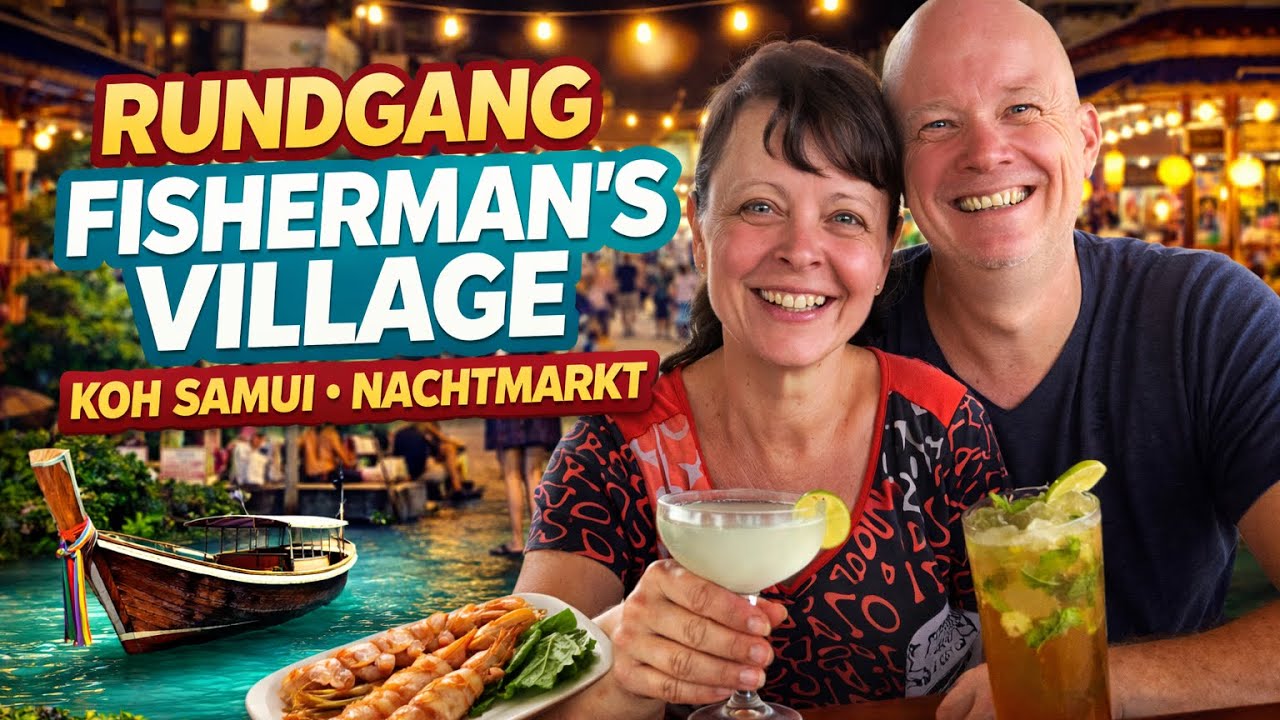 Koh Samui Nachtmarkt 2026: Fishermans Village + Strandpromenade mit Coco Tam&rsquo;s