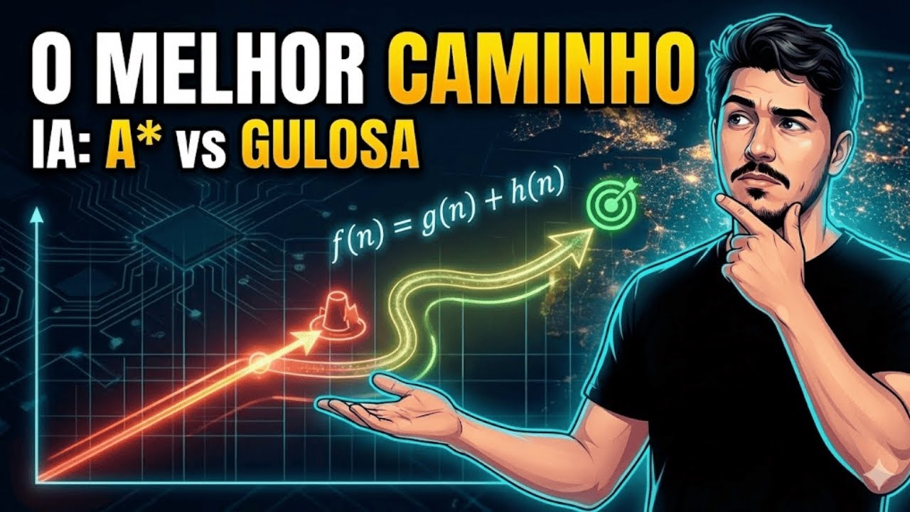 A* e Busca Gulosa: Como a IA Toma Decisões Inteligentes!
