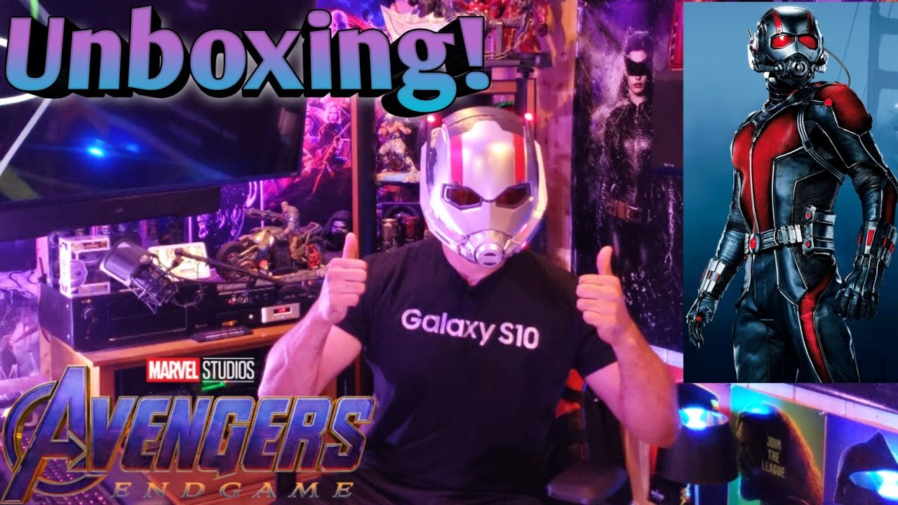 Marvel Legends Series : Ant-Man Electronic Helmet : UNBOXING & REVIEW!