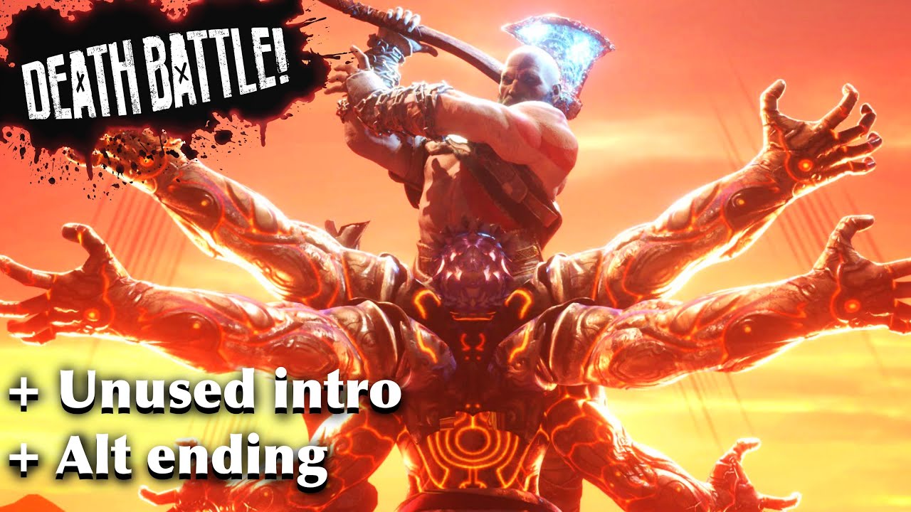 Kratos VS Asura + Unused Intro + Alt Ending (DEATH BATTLE)