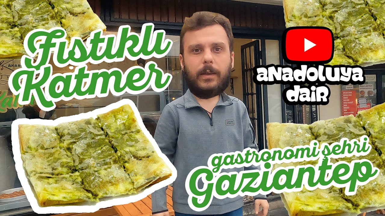 GAZİANTEP'İN EŞSİZ LEZZETLERDEN BİR TANESİDE TABİKİ ; |  ♥ FISTIKLI KAYMAKLI KATMER !!! ♥