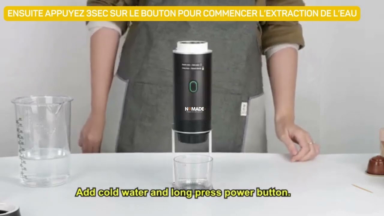 Problème eau qui ne coule pas de machine à café @nomadecafe
