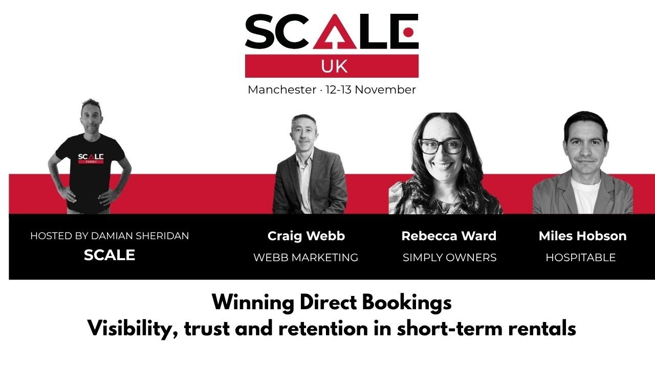 (WEBINAR) Winning Direct Bookings: Visibility, trust & retention in short-term rentals