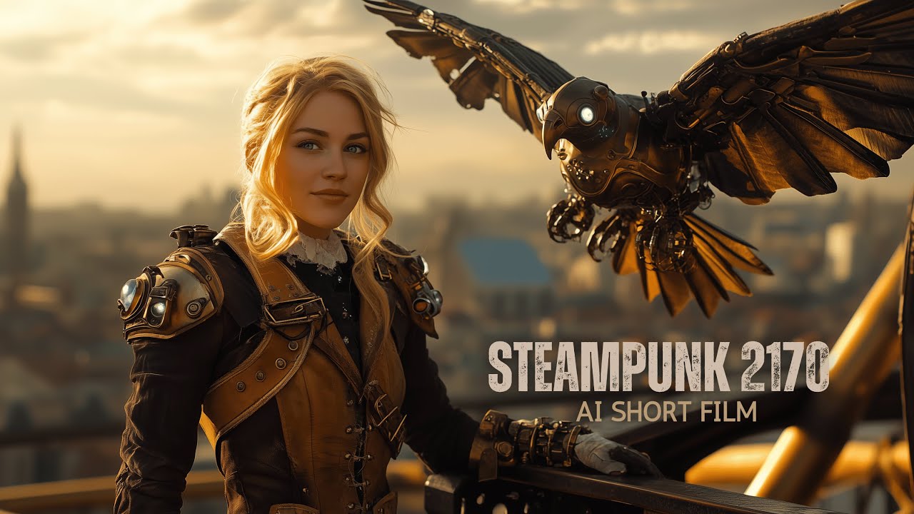 Steampunk 2170 - The Beginning | AI Short | Trailer - Episode 1