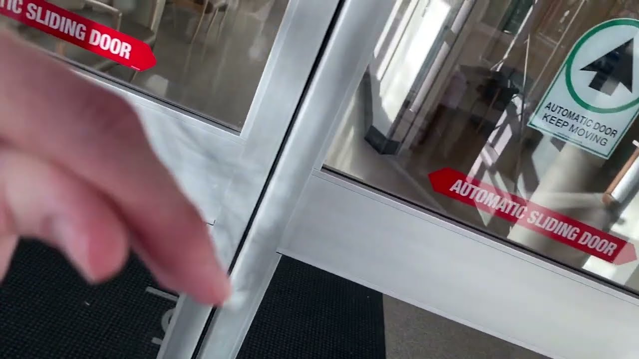 Horton and Stanley automatic exit doors  at UCHealth Hospital in Aurora Colorado