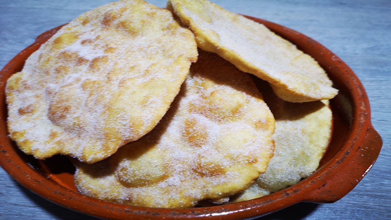 CON SOLO HARINA Y AGUA ESTAS RICAS TORTAS FRITAS