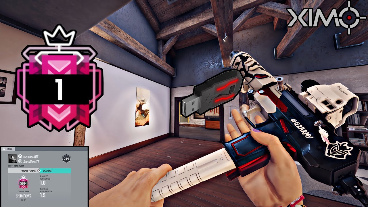 THE BEST XIM APEX SENS & SETTINGS FOR OPERATION TENFOLD PURSUIT - Rainbow Six Siege