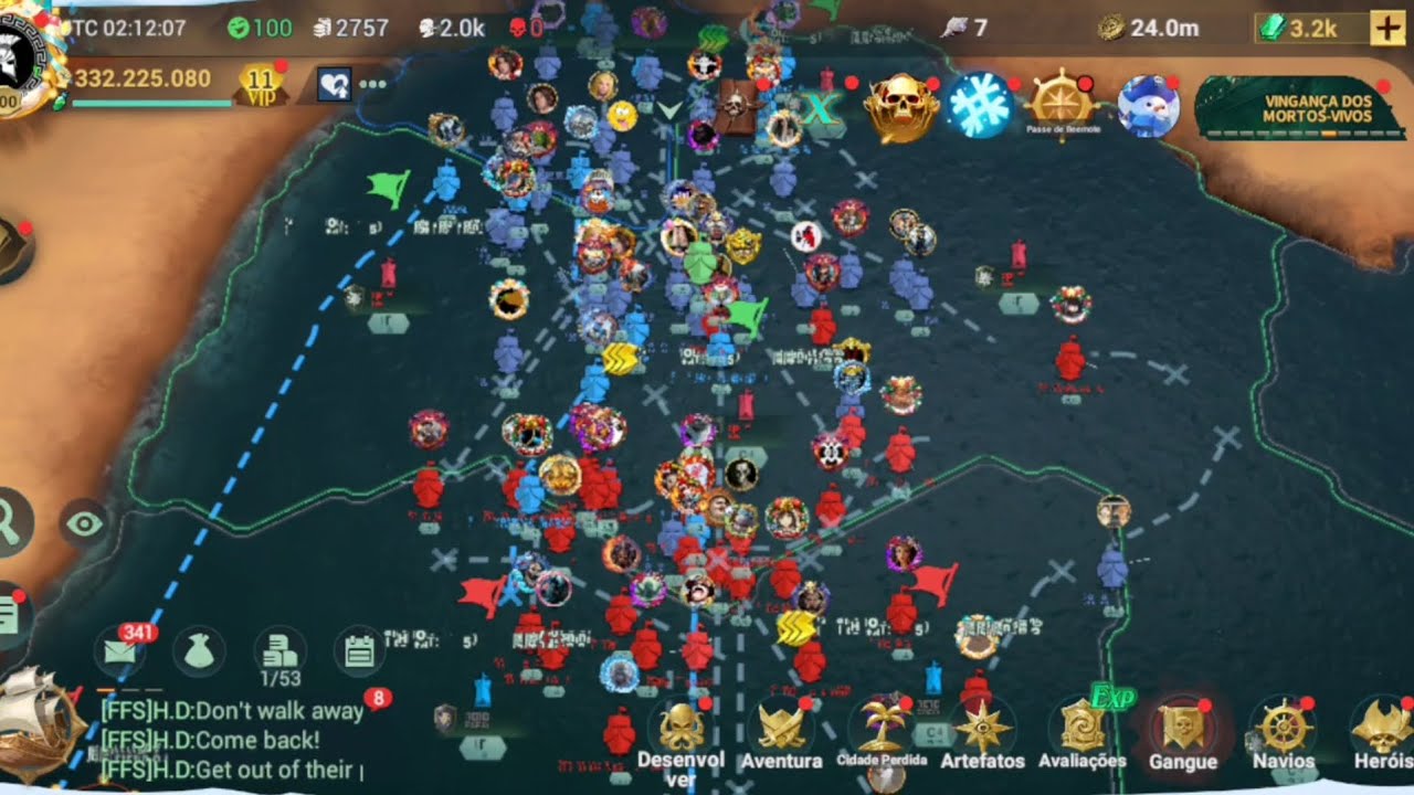 Battle for the Defense of the Port FFS, IOS and IOS2 Vs TDL, DOD and ASYLUM Sea of Conquest 12 X7