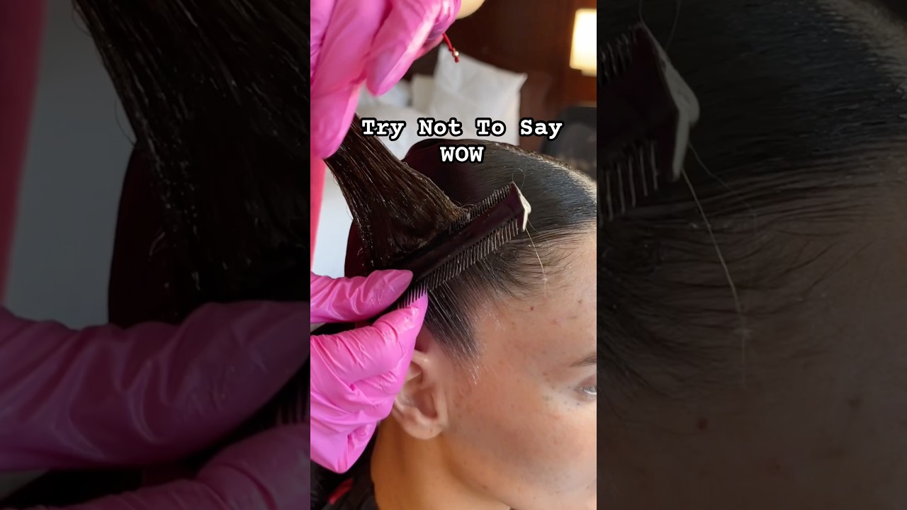 ASMR 🔊 Ballroom Hairstyle  #ballroomhairstyle #hairplay #hairstyle #hairsounds #hair #hairtok #asmr