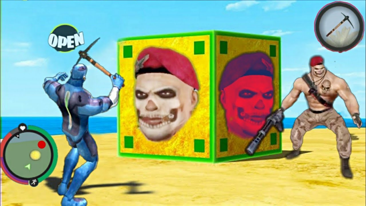 Opening BAD LUCK Blocks In Rope Hero Vice Town | Zaib