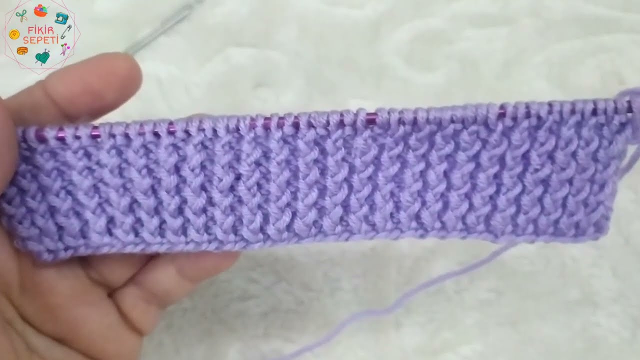 Kıvrık Fantazi Cilveli #lastik #örgülastik #cilvelilastik #knitting #crochet #örgümoledi #yelek