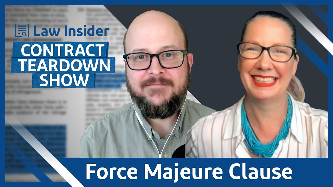 Writing a Detailed Force Majeure Clause