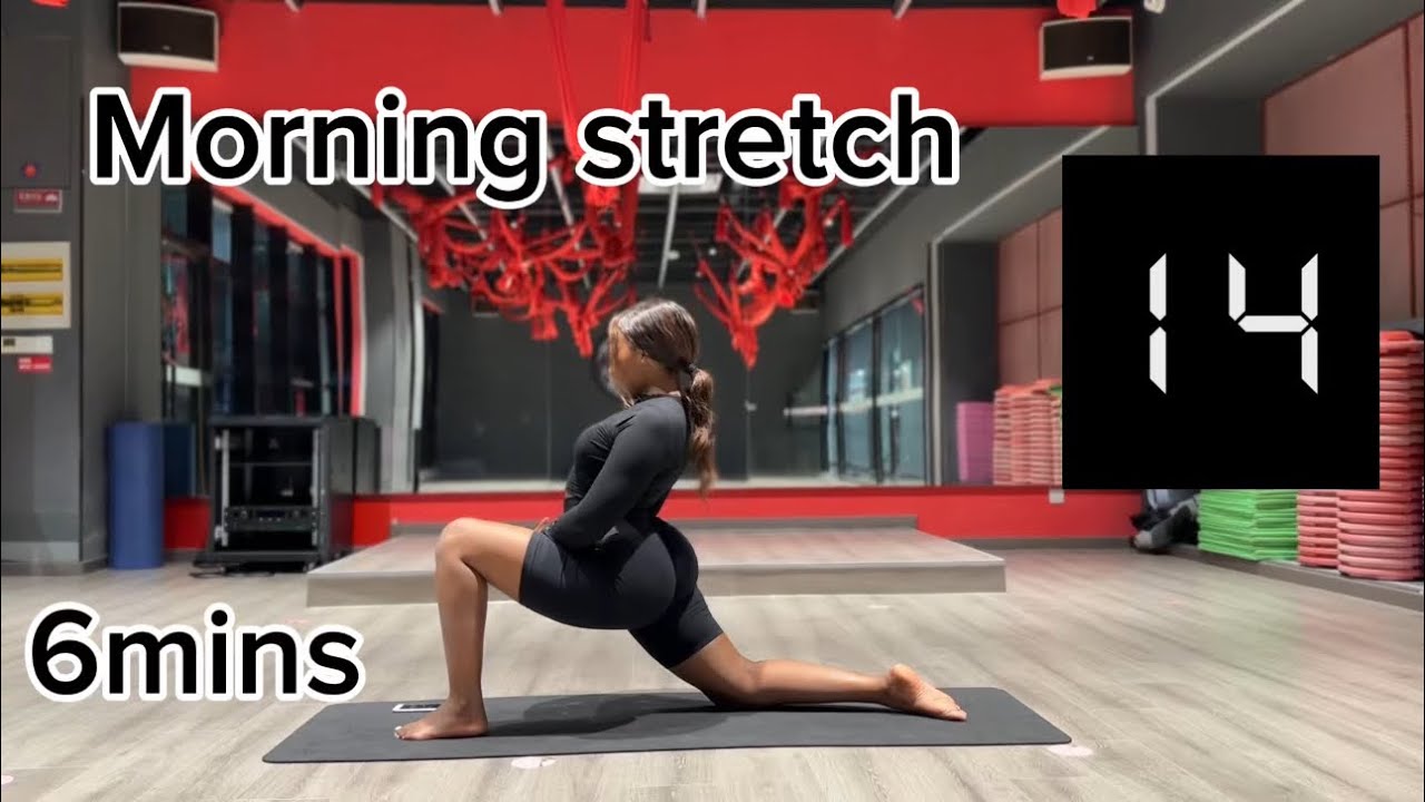 Wake Up & Stretch: 6-Minute Morning Routine for Energy & Vitality