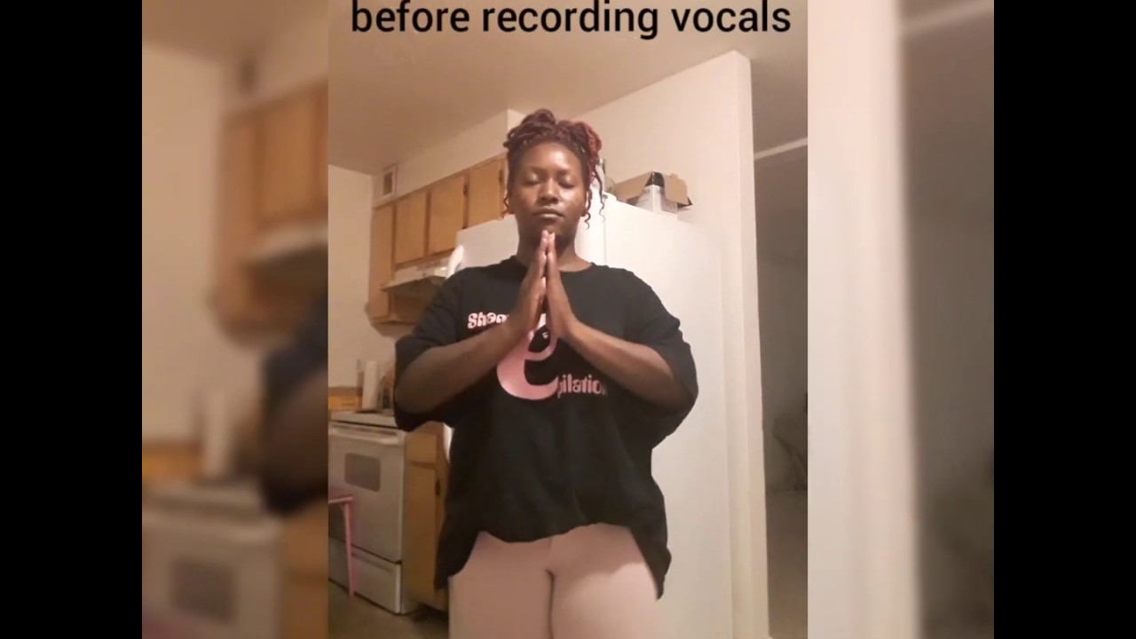 How I get over Anxiety before recording vocals