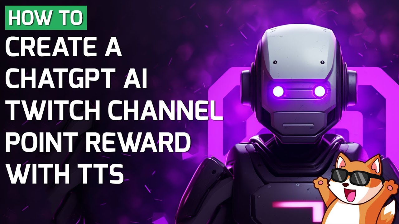 How to create a ChatGPT Twitch Channel Point reward with TTS