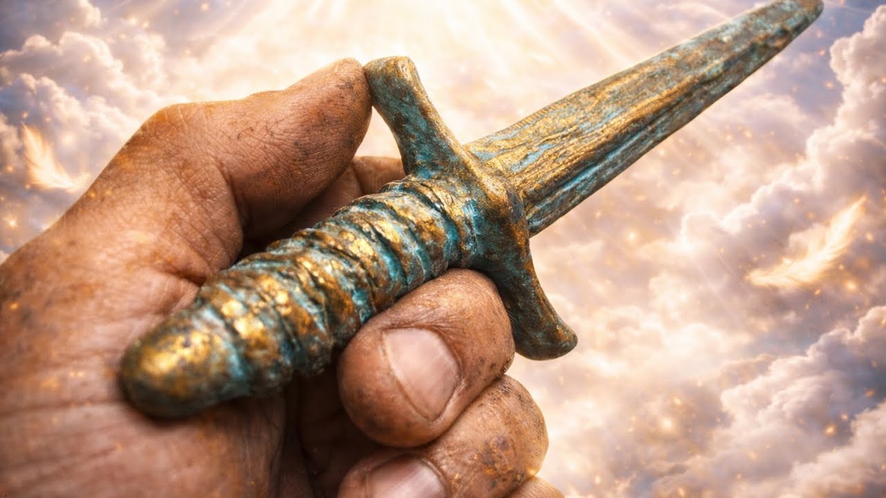 SWORD from SCRATCH!  Clay Sculpt, Latex Mold, Casting & Paint all in ONE video!