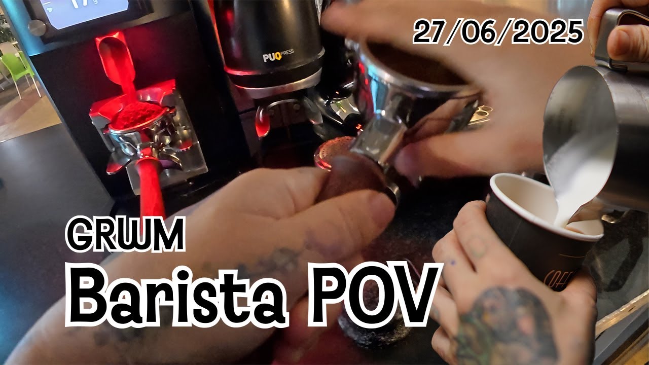 Barista Morning Routine | GRWM + Coffee Rush (Chest Cam POV)