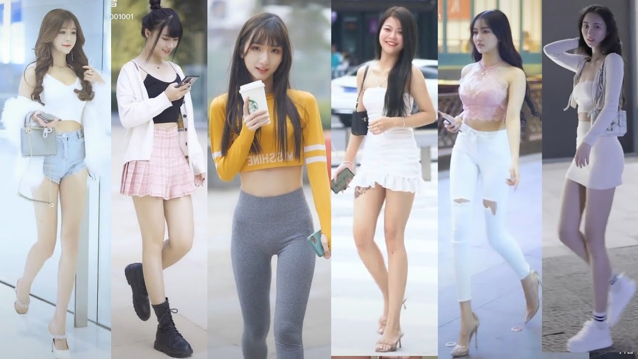 Mejores Street Fashion Douyin China| 抖音街拍穿搭 ！Douyin Tiktok China Thời Trang Đường Phố Ep.243