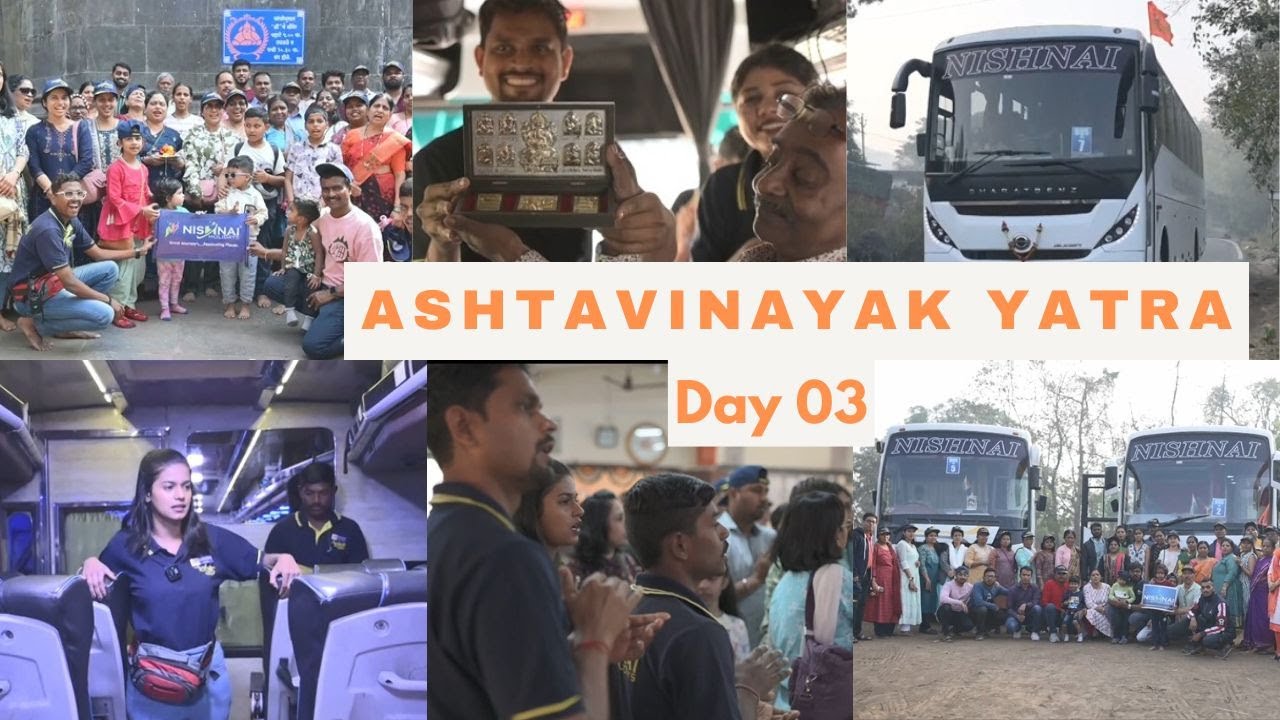 Ashtavinayak Yatra | Day 03 | By Nishnai Holidays | 02 Nights 03 Days