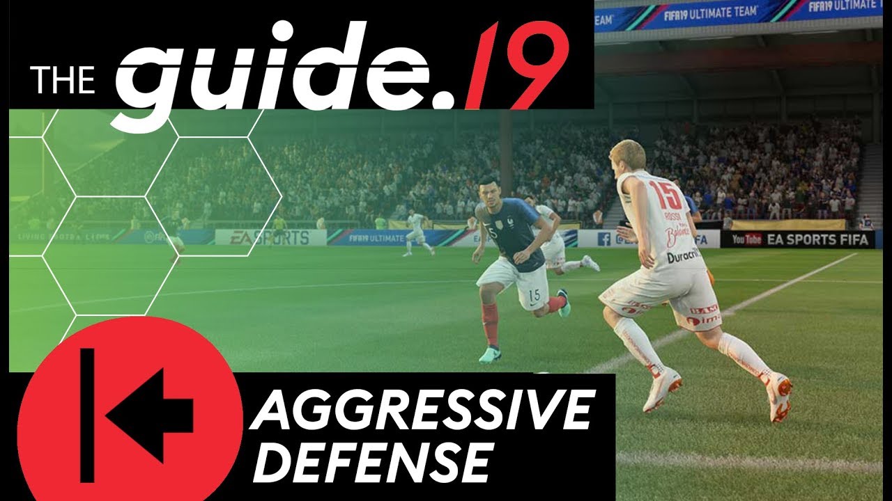 FIFA 19 How to DEFEND AGGRESSIVELY! DEFENDING TUTORIAL | Pressure opponents & win the ball back!