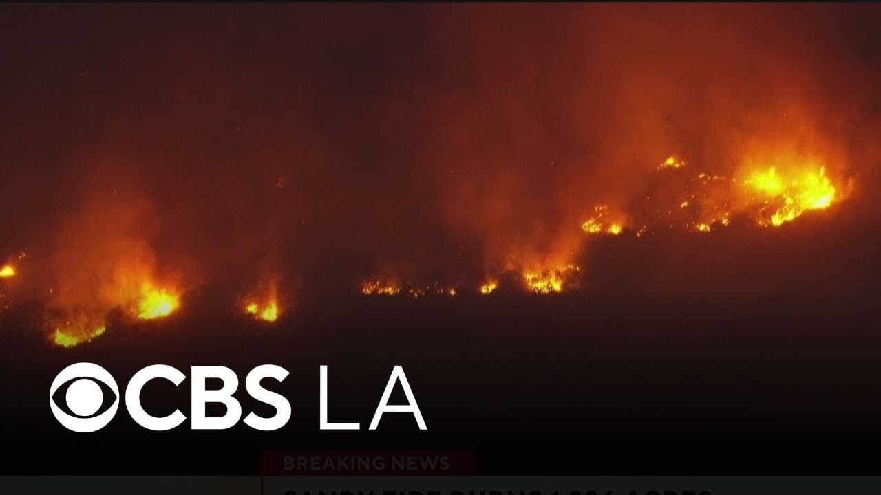 The latest on the Sandy Fire in Simi Valley