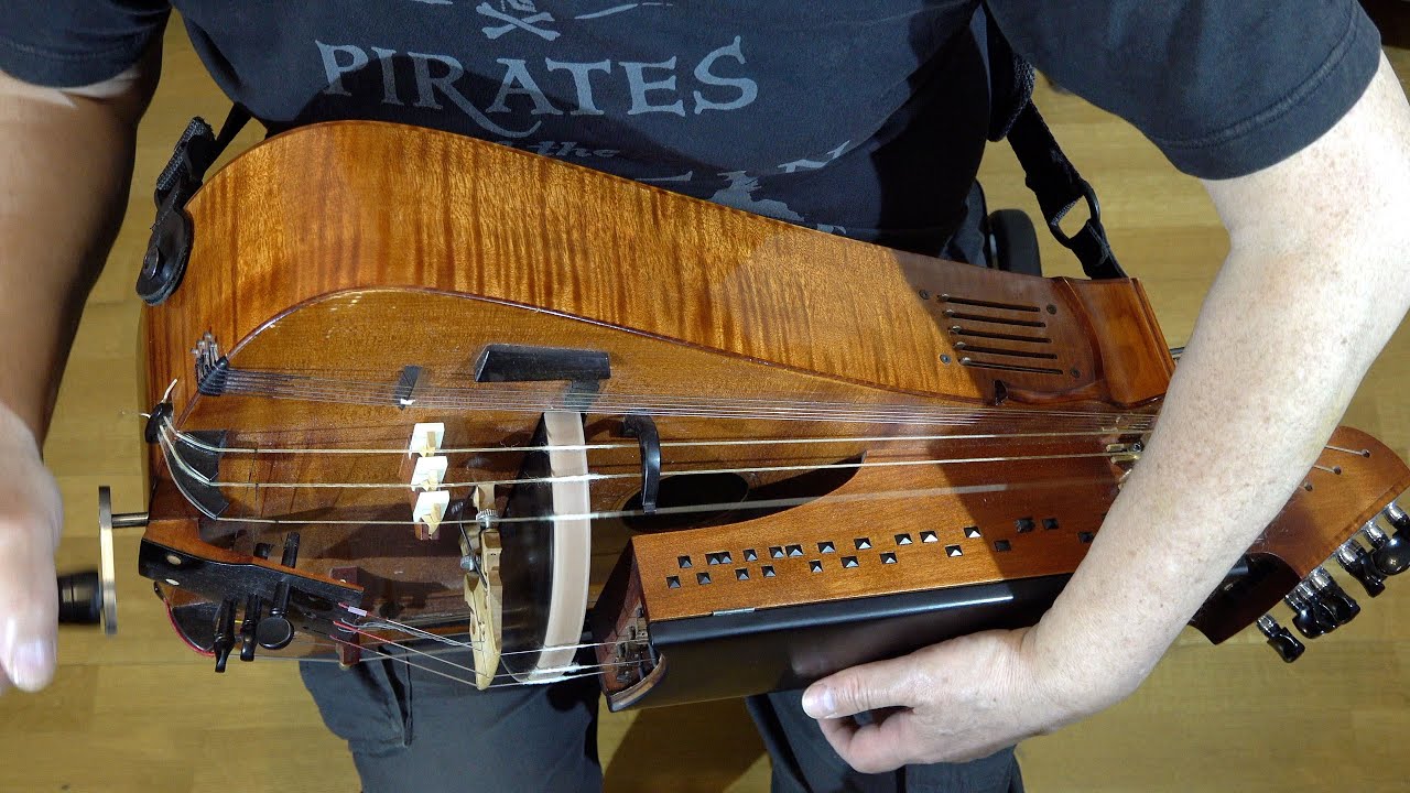 Attraction Line. Neo Medieval Rock Tune. Hurdy-Gurdy, Organ Dron & Drum