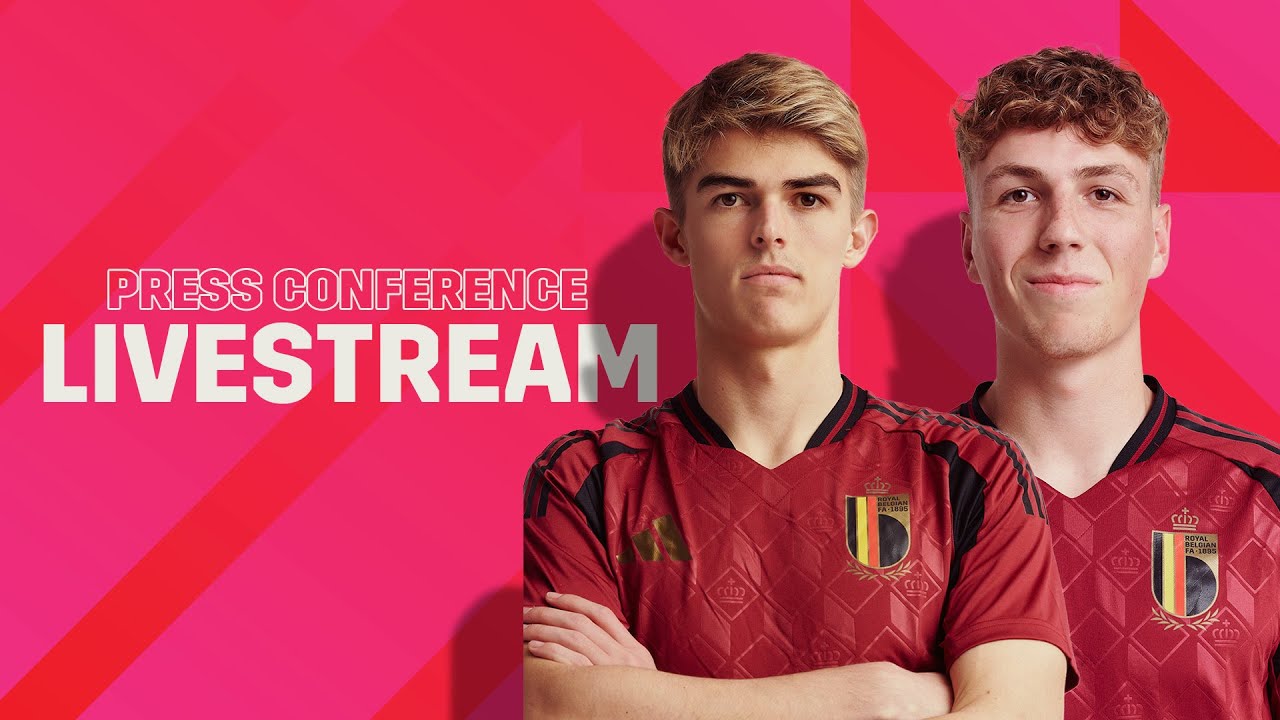 LIVESTREAM | Press conference with De Ketelaere and Engels🇧🇪🎙️ | #REDDEVILS