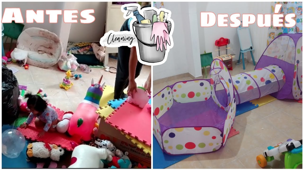 Limpieza en el cuarto de las niñas 👩‍👧‍👧| Leilani Jessie ✨