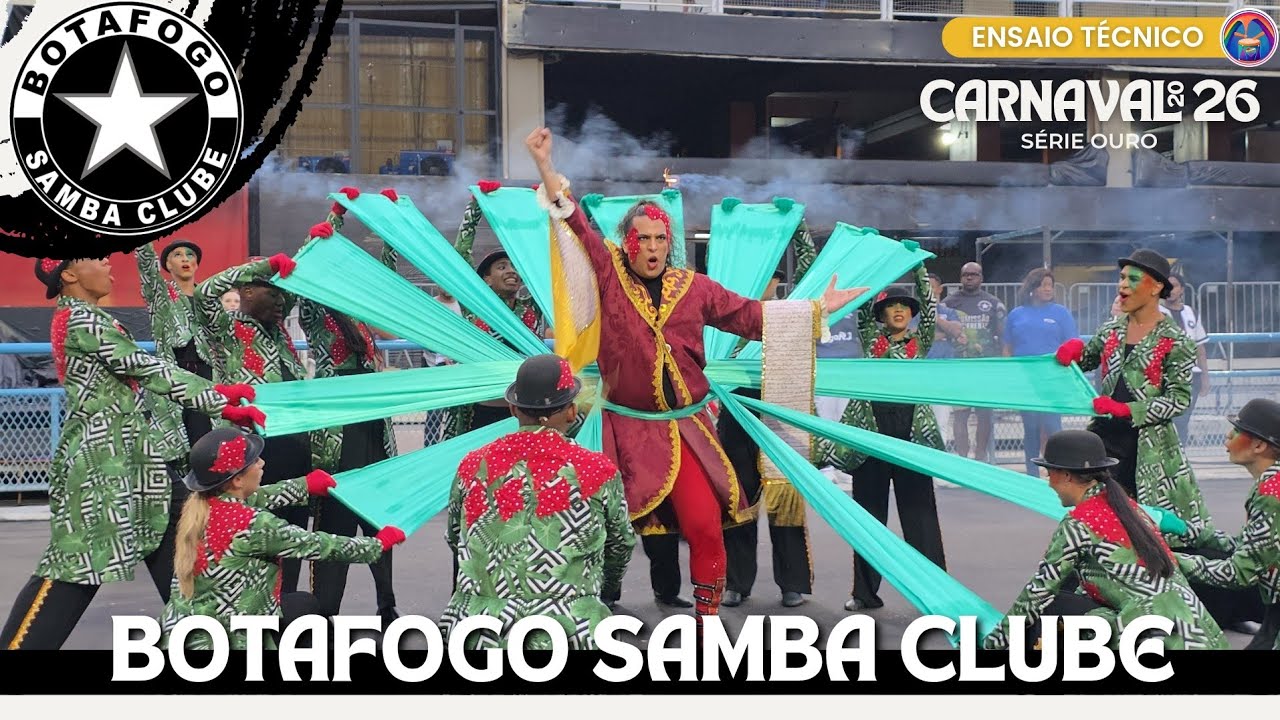 BOTAFOGO 2026 | ENSAIO TÉCNICO COMPLETO NA SAPUCAÍ 
