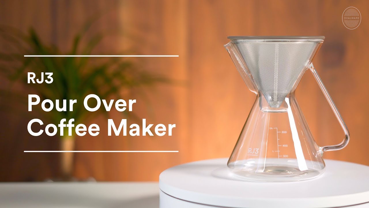 How to Brew Pour Over Coffee with RJ3 Pour Over Coffee Maker