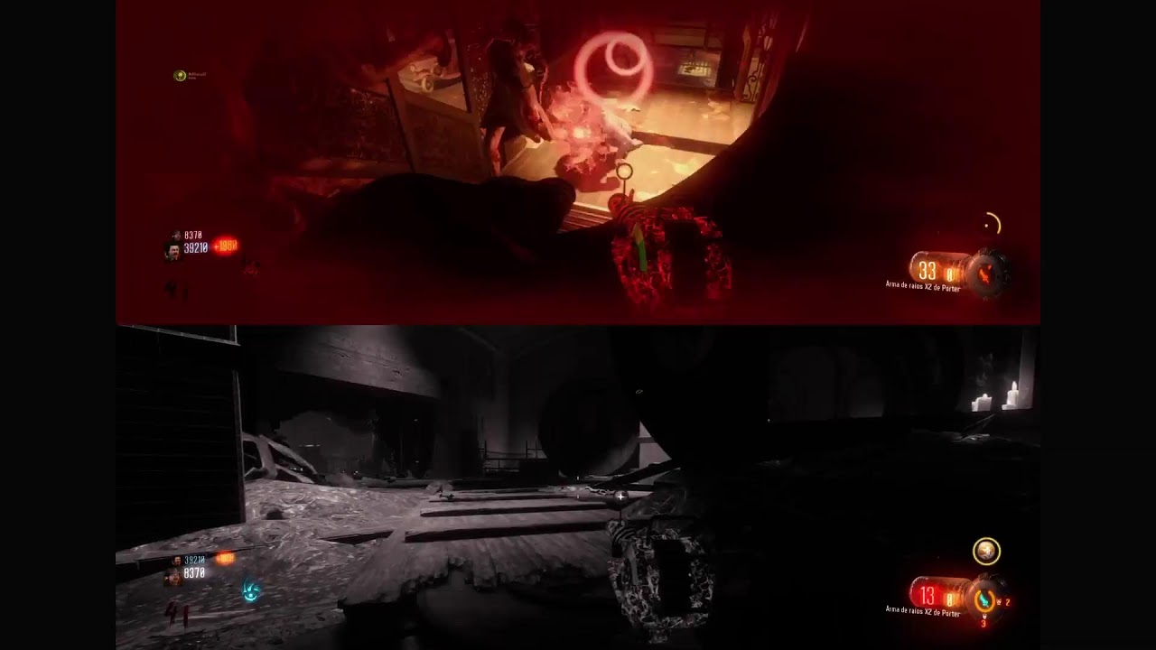 Dudu e Mari Voltando no Tempo em Shadows of Evil!