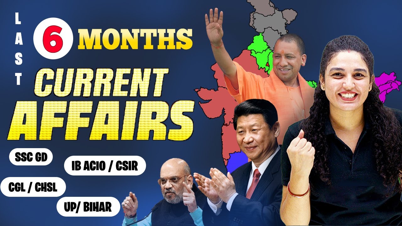 Last 6 Months Current Affairs 2023  | December 2023 Important Current Affairs by Namu Ma'am