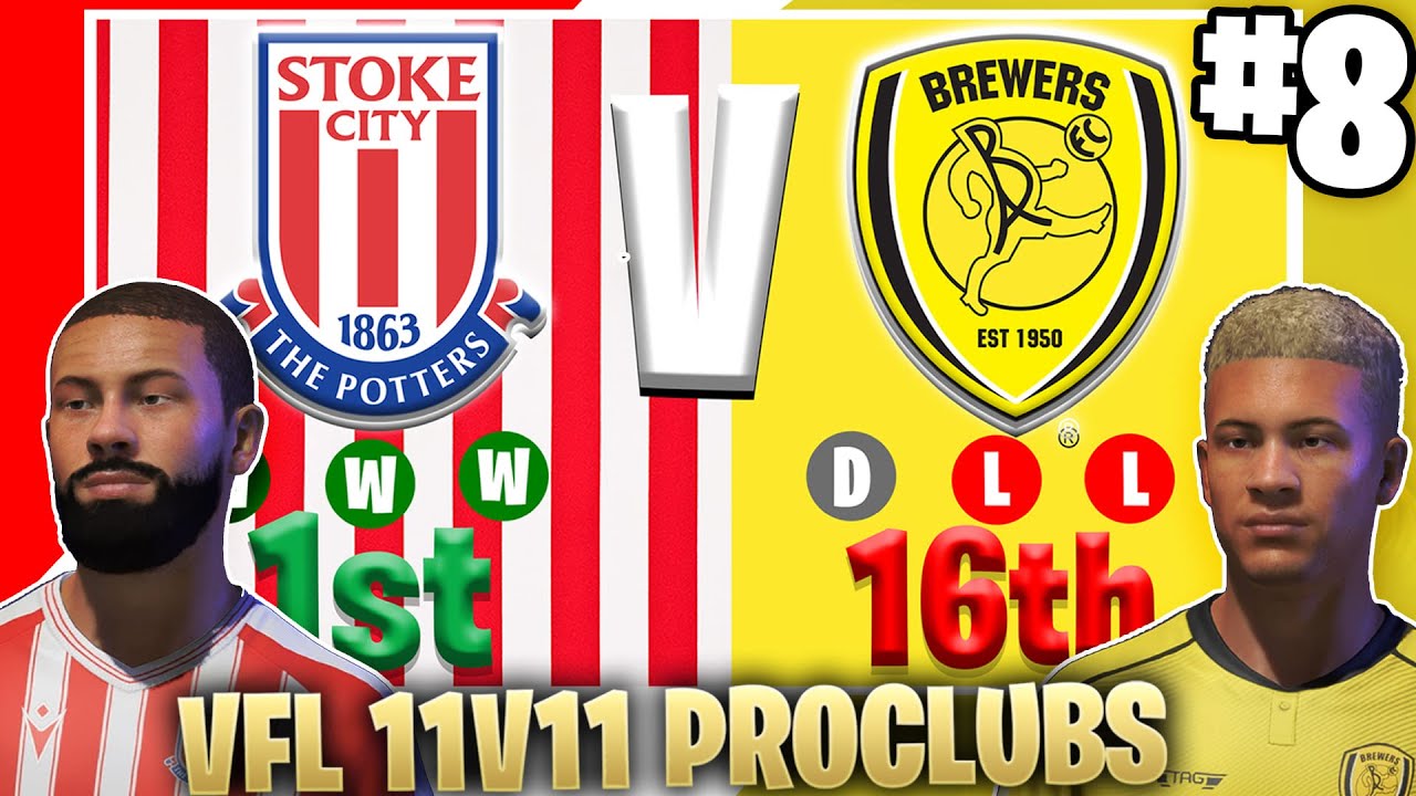PLAYING THE BEST TEAM IN VFL?! | FIFA 21 VFL Pro Clubs (VFL Burton)| #8  [11v11 Competitive]