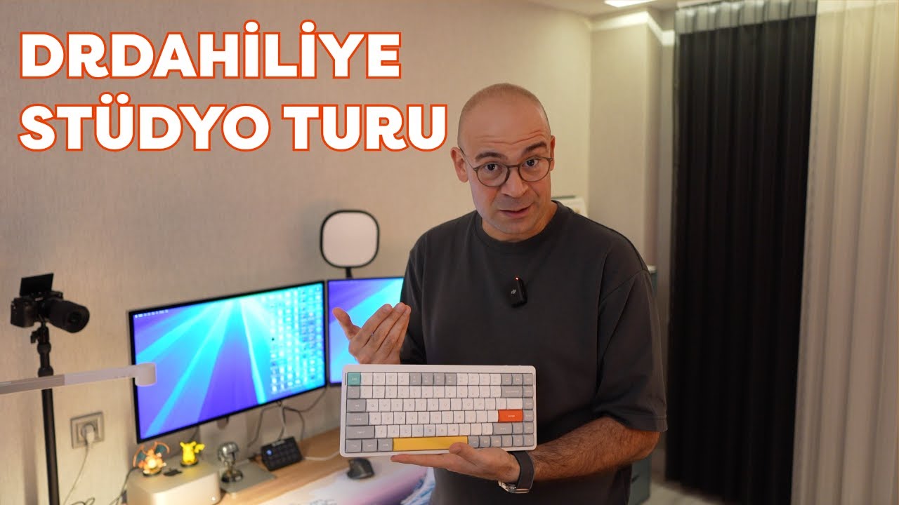 DrDahiliye Stüdyo Turu (Ekipmanlarım, klavyelerim, Gameboy'larım, oyunlarım ve dahası)