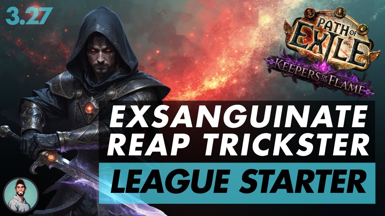 PoE 3.27 | Exsanguinate Reap Trickster | Mein League Starter Build