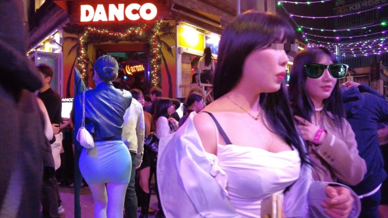[4K SEOUL NIGHT WALK ] 판타스틱 이태원 거리wow seoul korea hot hot