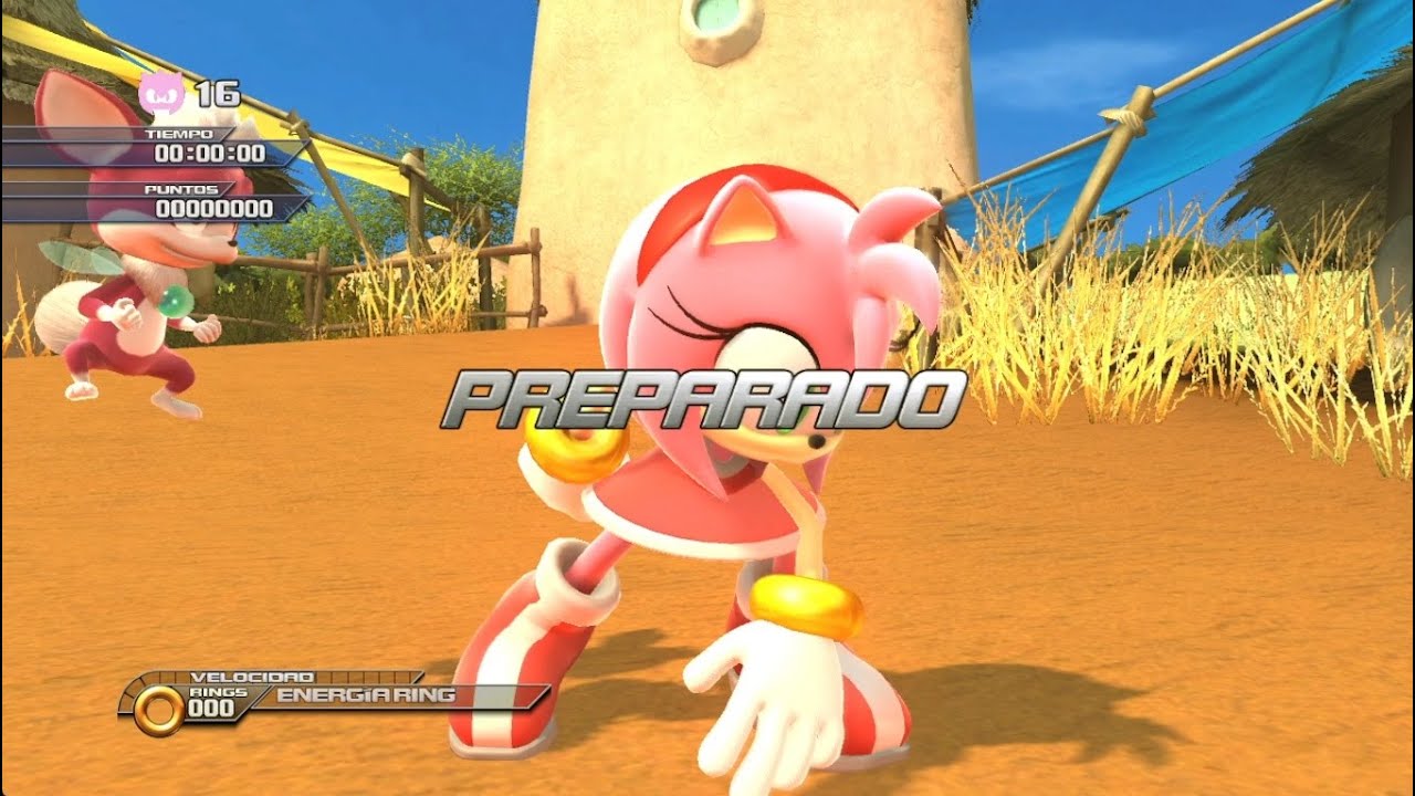 Sonic Unleashed PC (Amy Rose mod test)