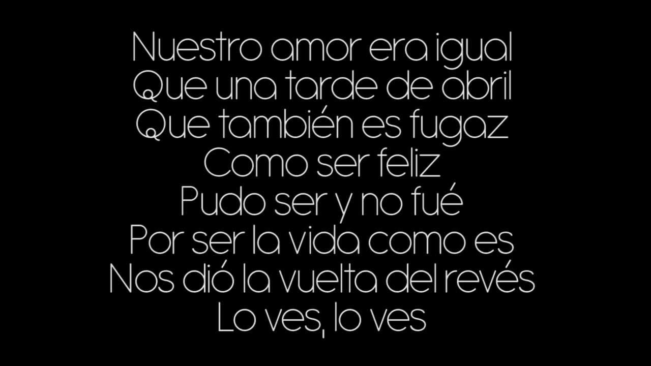 Alejandro Sanz - ¿Lo Ves? (Lyric Video)