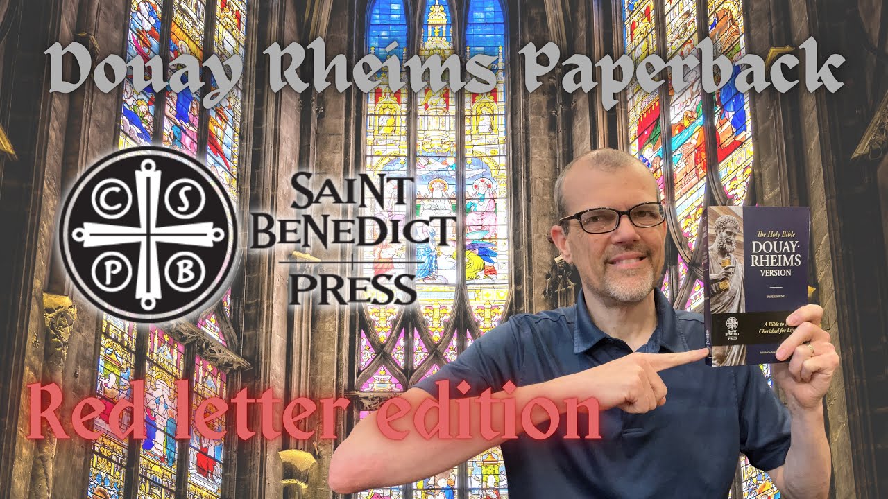 An Affordable Douay Rheims Bible - Red Letter Edition
