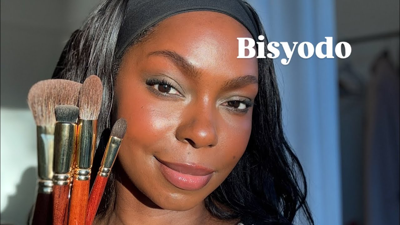  Luxurious Fude  Brushes by Bisyodo made in Japan / details and Demonstration #makeuptutorial #fude 